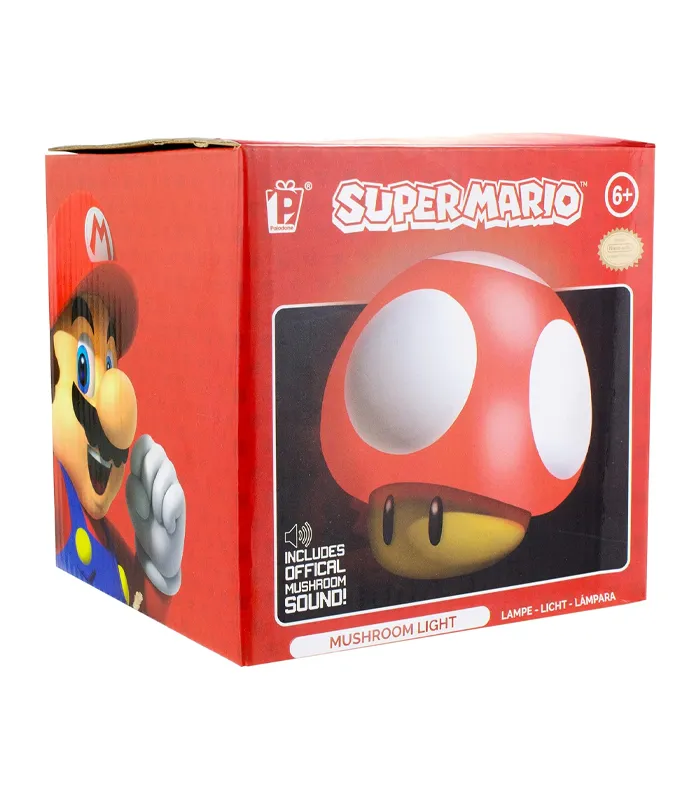 Lampe Champignon Super Mario – Design rétro avec sons