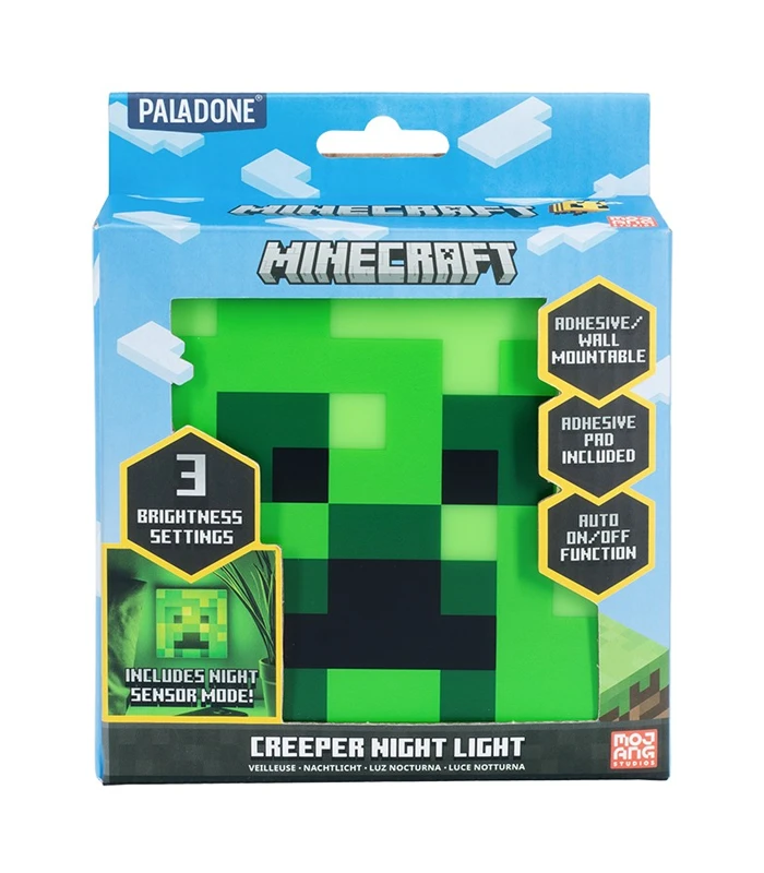 Lampe Creeper Minecraft