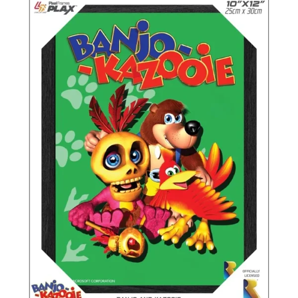 Pixel Frames Banjo et Kazooie