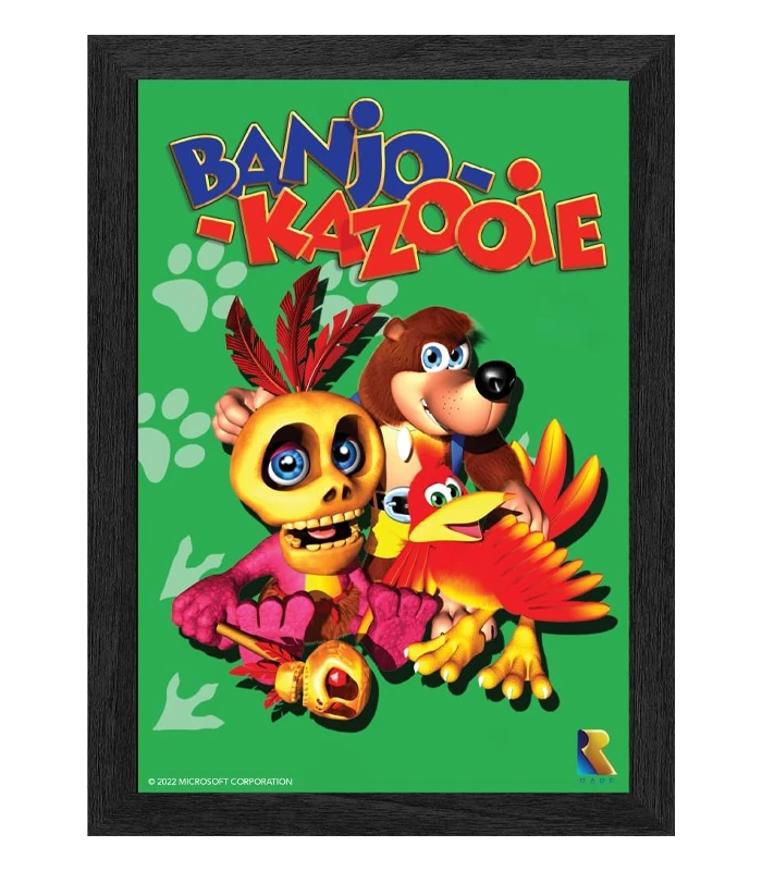 Pixel Frames Banjo et Kazooie