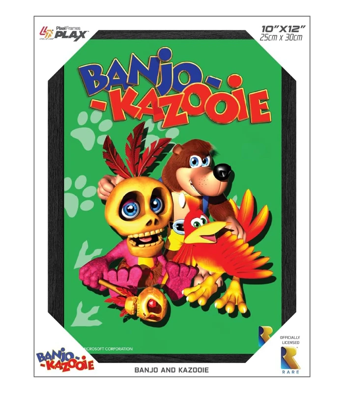 Pixel Frames Banjo et Kazooie